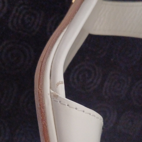 Gucci Cream Block Heel Sandals with Ankle Buckle - Picture 7 of 8